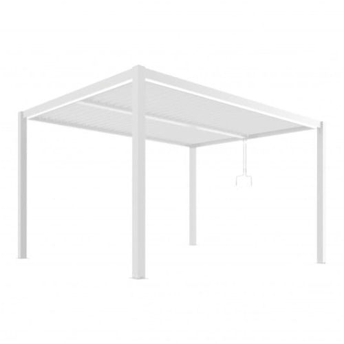 Pergola LUXE 3x4m biała z LED - 1