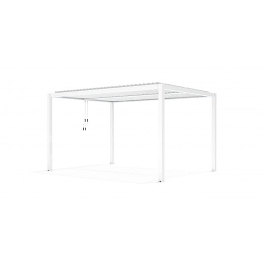 Pergola LUXE 3x4m biała z LED - 4