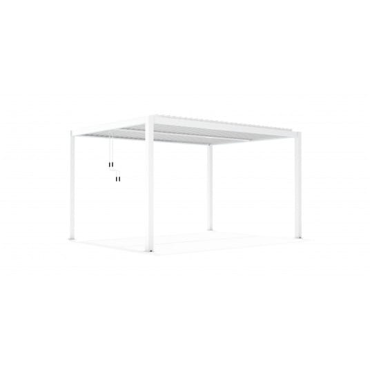 Pergola LUXE 3x4m biała z LED - 6