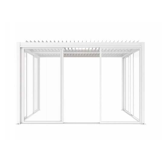 Pergola LUXE 4x4m biała z LED - 4