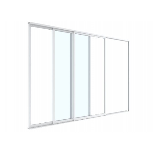 Drzwi przesuwne S8 LUXE 270x218cm do 3m białe - 1