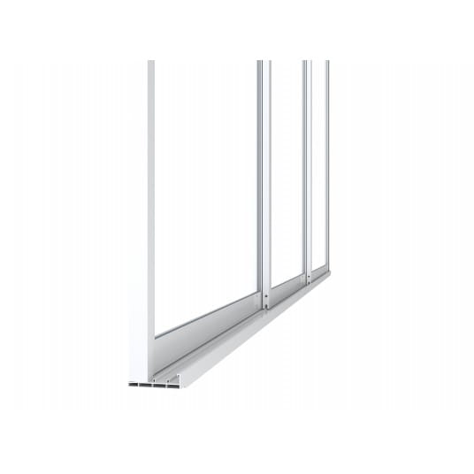 Drzwi przesuwne S8 LUXE 270x218cm do 3m białe - 5