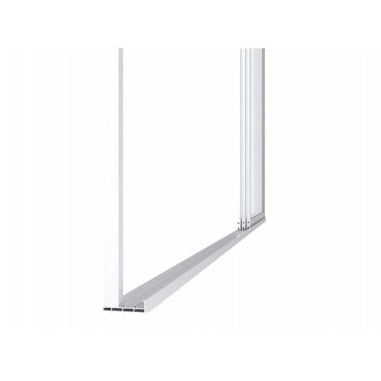 Drzwi przesuwne S8 LUXE 270x218cm do 3m białe - 8