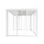 Drzwi przesuwne S8 LUXE 270x218cm do 3m białe - 10