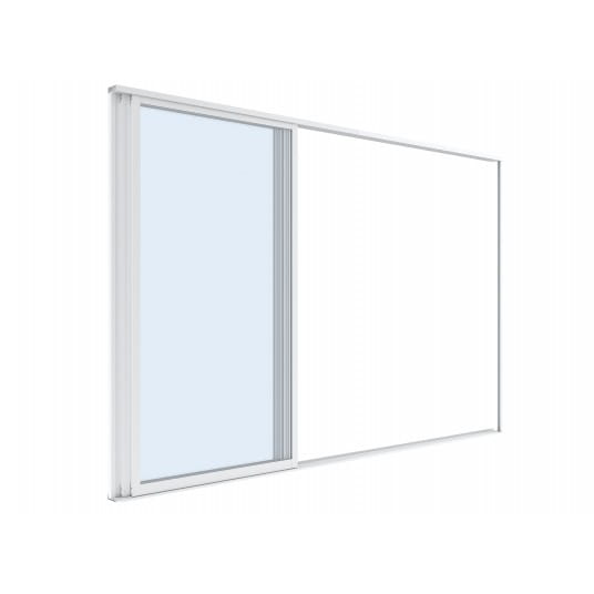 Drzwi przesuwne S8 LUXE 370x218cm do 4m białe - 2