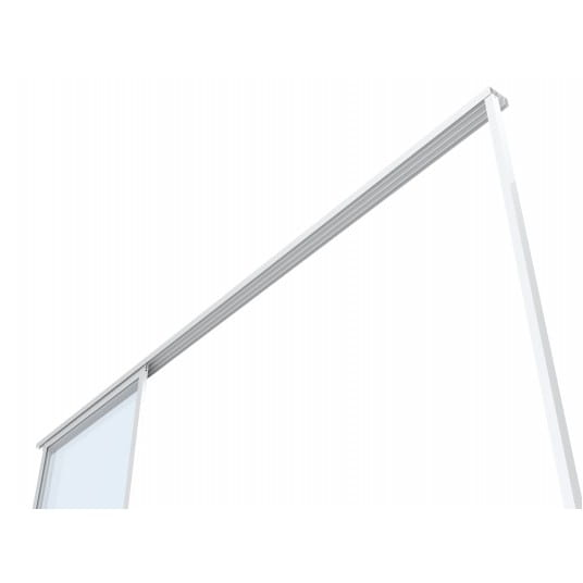 Drzwi przesuwne S8 LUXE 370x218cm do 4m białe - 3