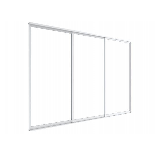 Drzwi przesuwne S8 LUXE 370x218cm do 4m białe - 9