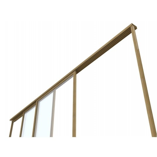Drzwi przesuwne S8 LUXE 270x218cm do 3m drewno v2 - 4