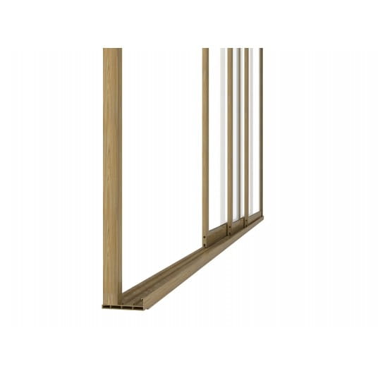 Drzwi przesuwne S8 LUXE 270x218cm do 3m drewno v2 - 9
