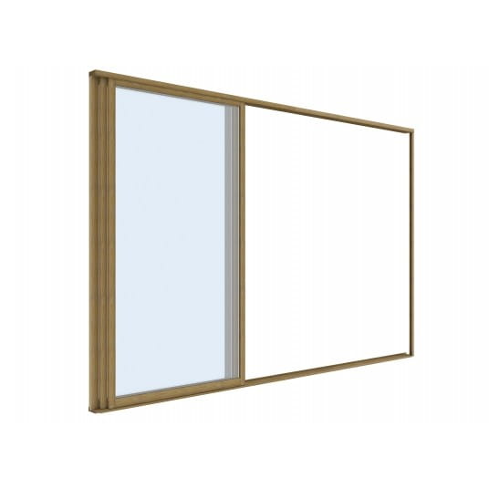 Drzwi przesuwne S8 LUXE 370x218cm do 4m drewno v2 - 2