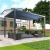 Pergola LUXE 3x4m antracyt z LED - 5